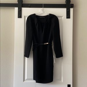 Zara Basic - Long Sleeve Dress (Black)